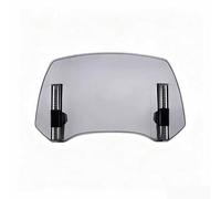 LOUCNAY Motorcycle Windshield Extension for Triumph Tiger Sport 1050 2013-2021, Adjustable Clip On Motorcycle Wind Deflector Windscreen Spoiler, Windshield Accessories,B grey-Large