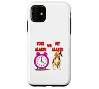 Loud Barking Beagle Dog Early Morning Awake up call Case for iPhone 11