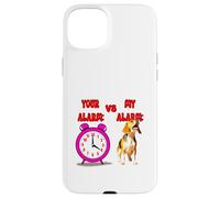 Loud Barking Beagle Dog Early Morning Awake up call Case for iPhone 15 Plus
