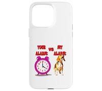 Loud Barking Beagle Dog Early Morning Awake up call Case for iPhone 15 Pro Max