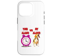 Loud Barking Beagle Dog Early Morning Awake up call Case for iPhone 16 Pro