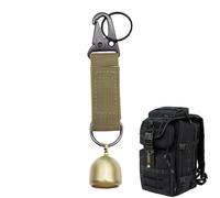Loud Bear Bell - Pefect Gifting, Solid Brass Bear Bells, Whistle Beaar Bells Carabiner, Forest Alert Sound Marker | Hiking Trail Hunting Camping Biking Expedition Activity Outdoors