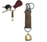 Loud Bear Bell - Pefect Gifting, Solid Brass Bear Bells, Whistle Beaar Bells Carabiner, Forest Alert Sound Marker | Hiking Trail Hunting Camping Biking Expedition Activity Outdoors