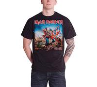 Loud Distribution Men's Trooper T Shirt, Black, L UK