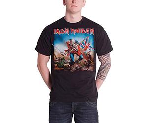Loud Distribution Men's Trooper T Shirt, Black, L UK