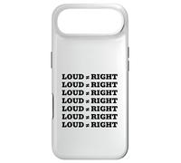 LOUD does not equal RIGHT. Case for iPhone Air