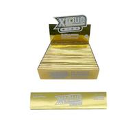 Loud LDN XLOUD Papers and Tips Set, 130mm x 45mm, 32 Unbleached Papers, 32 Tips, Ultra Thin (3 x Booklets)