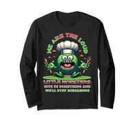 Loud Little Monsters Screaming Snack Time Halloween Fun Long Sleeve T-Shirt