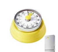 Loud Mechanical Timer | Wind-Up Magnetic 75 dB Loud | Manual Adjustable up to 60 Minutes | For Kitchen Household School Office Learning Cooking Baking