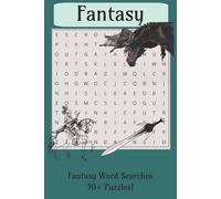 Loud-on's word search in the fantasy realms: Easy to read word search with mythical creatures, magic, dragons, and more; size 6x9 in. 110 pages and 50+ puzzles!