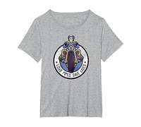 Loud Pipes Save Lives Biker - Motorcycle Riders & Mechanics T-Shirt, Women's Plus, Heather Grey, 4X