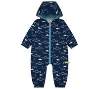 loud + proud Baby Outdoor, aus Bio Baumwolle, GOTS Zertifiziert Jumpsuit, Ultramarine, 62-68