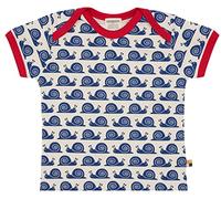 loud + proud Baby T-Shirt Mit Print Schnecke, GOTS Zertifiziert