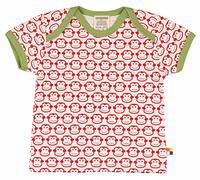 loud + proud Baby T-Shirt Print, Red (Tomato to), 62/68 cm