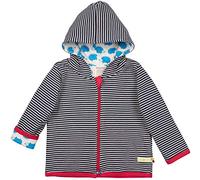 loud + proud Baby Wendejacke Aus Bio Baumwolle, GOTS Zertifiziert Jacket, Blue (Navy Ny), 86/92