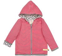 loud + proud Baby Wendejacke Aus Bio Baumwolle, GOTS Zertifiziert Jacket, Red (Tomato to), 74/80