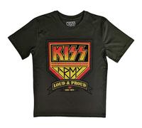 Loud & Proud Cotton T-Shirt Kiss Green L