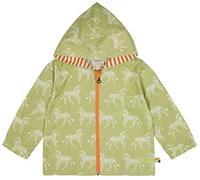 loud + proud Unisex Kid's Outdoor, GOTS Zertifiziert Jacket, Avocado, 74/80