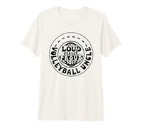 Loud Proud Volleyball Uncle Fan Graphic Premium T-Shirt