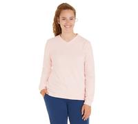 loud + proud Women's Sweat Structured Pattern, Organic Cotton and GOTS Certified, rosé, 12