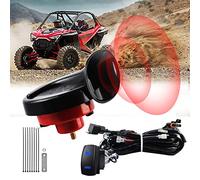 Loud UTV Horn Kit,RZR Horn Kit with Rocker Switch 12V for Polaris RZR Ranger, PRO XP, Can Am, Up to 2021