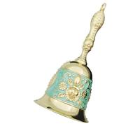 Loud Vintage Metal Call Handbell Delicate Design Multipurpose Handbell for School Church