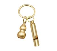 Loud Whistles For Adults | Vintage Brass Coaching Whistle,Auspicious Car Keychains Pendant, Portable Training Supplies For Sports