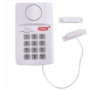 Loud Wireless Door Alarm Security Pin Panic Keypad for Home Office Garage Shed