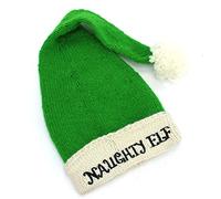 LOUDelephant Hand Knitted Wool Christmas Beanie Hat - Naughty Elf