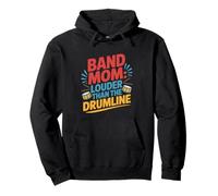 Louder Than The Drumline, Marching Band Mom Pullover Hoodie