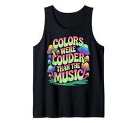 Louder Than The Music EDM DJ Psychedelic Party Rave Mushroom Tank Top