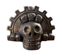 Loudest Aztec Death Whistle - Skull Shaped Authentic Whistle, Sound Instrument | Modern Application Scary Sounding Prop, Handcrafted Terrifying Screaming with A Design For Pranks And