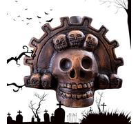 Loudest Aztec Death Whistle - Skull Shaped Authentic Whistle, Sound Instrument | Modern Application Scary Sounding Prop, Handcrafted Terrifying Screaming with A Design For Pranks And