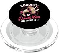 Loudest Debate Mom Debate Mother PopSockets PopGrip for MagSafe