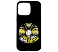 Loudest Voice In The Outfield Baseball Mom Case for iPhone 15 Pro Max