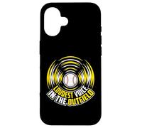 Loudest Voice In The Outfield Baseball Mom Case for iPhone 16