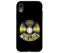 Loudest Voice In The Outfield Baseball Mom Case for iPhone XR