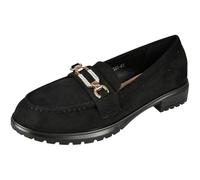 LoudLook Women School Boots Slip On Cushioned Smart Work Comfy Casual Loafers Winter Shoes Sizes Black 7