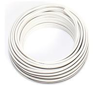 Loudspeaker Cable 2 x 0.50 mm² - 10 m - White - CCA - Audio Cable - Speaker Cable