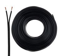 Loudspeaker Cable 2 x 0.75 mm² 50 m Black CCA Audio Cable Box Cable