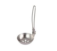 Loue Folding Soup - Stainless Steel Serving Spoon with Ergonomic Grip | Compact Cooking Tool for Stirring and Serving Soups, Broth, Stew, Kitchen Utensil for