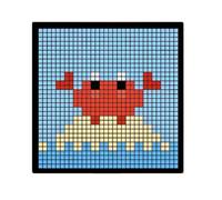 Loufy LED Pixel APP Cellphone Control Display Programmable Night Light LED Screen for Gaming Decoration Business 32X32 Black 1 Piece