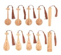 Loufy Musical Instruments Chinese Style Bookmark Guzheng Guqin Pipa Giveaway Ancient Style Gift Durable Easy to Use