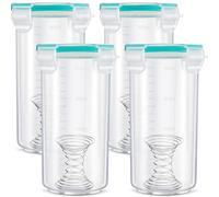 Loufy Touch Up Paint Container Touchup Cups Paint Storage Cups with Lids Paint Storage Containers Airtight Paint Container Easy Install 4Pc