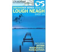 Lough Neagh Discoverer Map 14 ~ With free distance ruler
