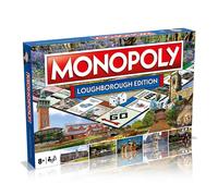 Winning Moves Loughborough Monopoly Board Game, Tour around the board, buy, sell and trade your way to success, makes a great gift for ages 8 plus