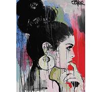 Loui Jover "Harry Beck London Underground Map 1933" Canvas Print, Cotton, Multi-Colour, 3.20 x 60.00 x 80.00 cm