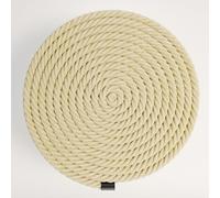 LOUIKAY 15M Cotton Rop,Thick Beige Rope 10mm, Cotton Macrame, Decking Rope for DIY Craft, Wall Hanging, Plant Hangers, Macrame, Gardening, Knotting Decorative Projects