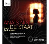 Louis Andriessen Louis Andriessen: Anaïs Nin/De Staat (CD) Album (US IMPORT)