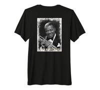 Louis Armstrong_001_Back Printed Premium T-Shirt